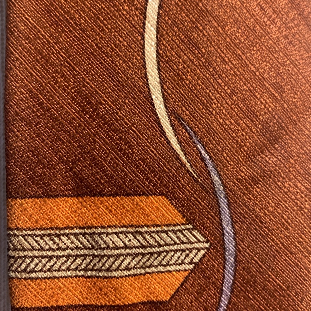 50’s COOL RETRO ABSTRACT BEATNIK HIPSTER TIE - Picture 4 of 13
